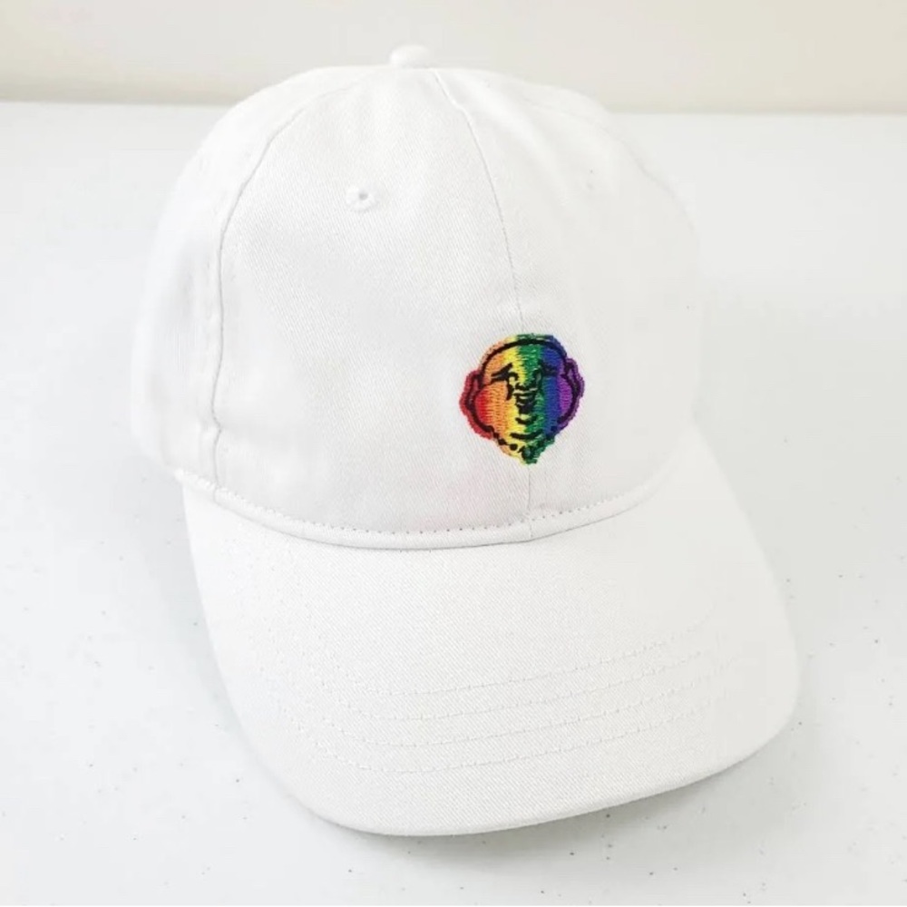 NWT True Religion Rainbow Buddha Logo Hat UNISEX